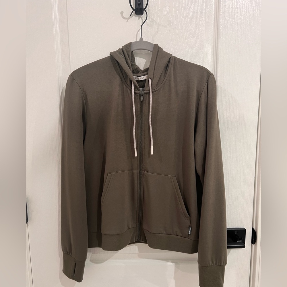 Free Fly Apparel Bamboo Lightweight Fleece Zip Hoodie